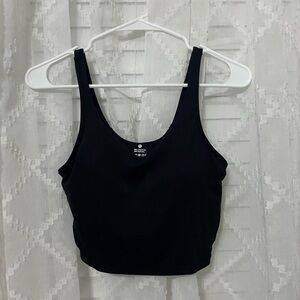 Black Align Tank Top